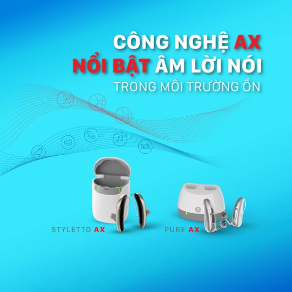 máy trợ thính công nghệ AX