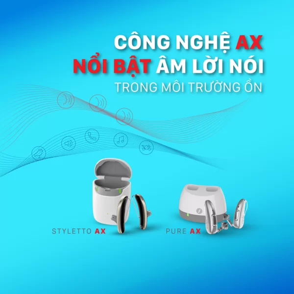 máy trợ thính công nghệ AX